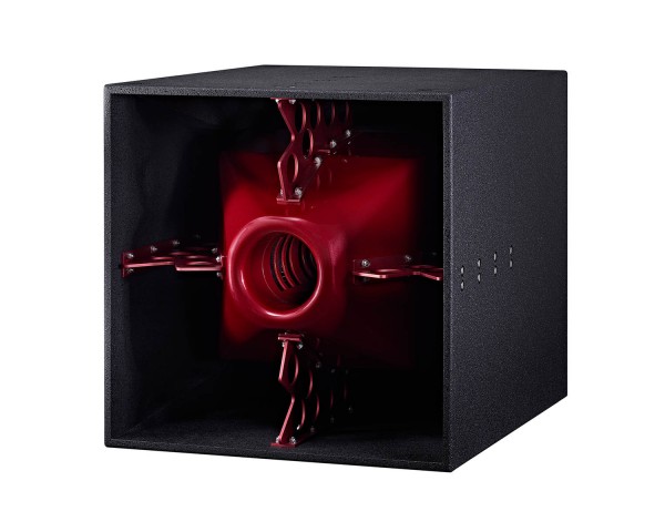 Void Acoustics Nexus Q 4x12 Horn-Loaded Upper Bass Speaker 2x2000W Black/Red - Main Image