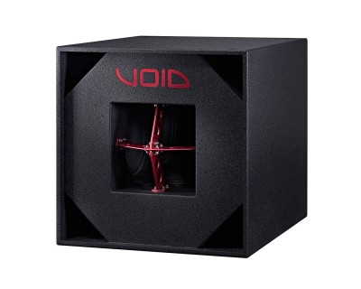 Nexus X 8x12" Low-Frequency Loudspeaker 2x4000W Black/Red
