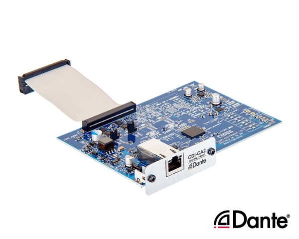 Cloud CDI-CA2 Optional Dante Card for CA2250 / CA2500 Amplifiers - Main Image