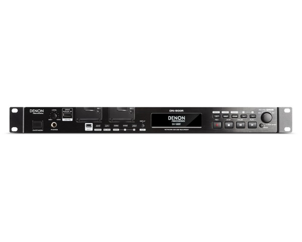 Denon DN900R Network SD/USB Audio Recorder with Dante 2x2 Interface - Main Image