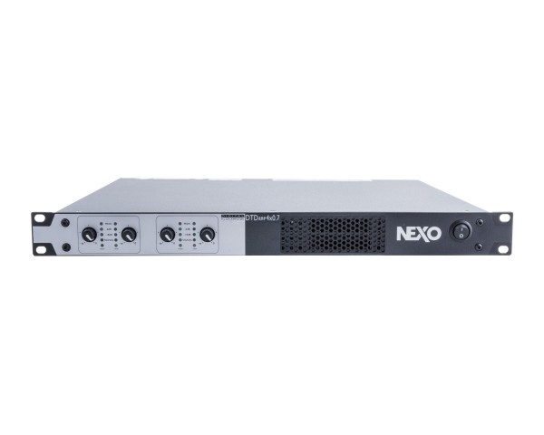 NEXO DTDAMP4X0.7C 4Ch Power Amp 4x700W @ 4Ω 1U - Main Image
