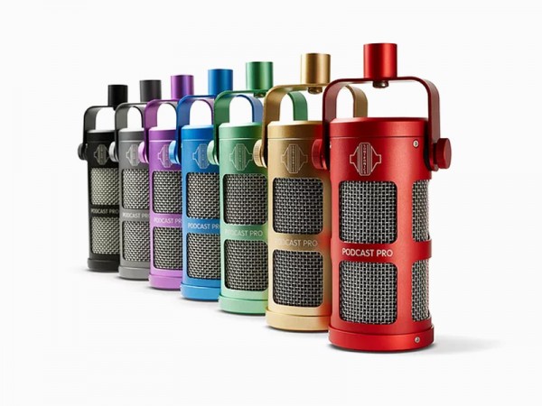 Sontronics Podcast Pro Microphone available Five Colours