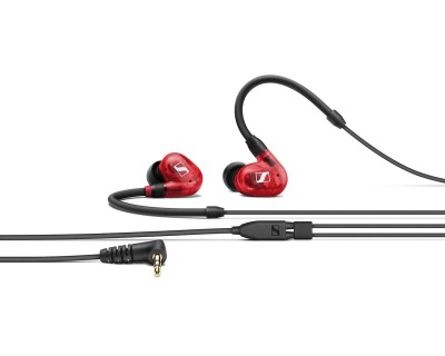 IE 100 PRO In-Ear Monitoring Headphones (IEM) 1.3m Cable Red