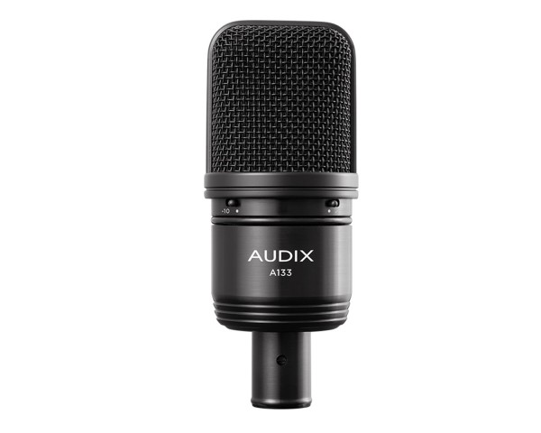 Audix A133 Studio Electret Condenser Microphone Cardioid Pad & Roll-off - Main Image