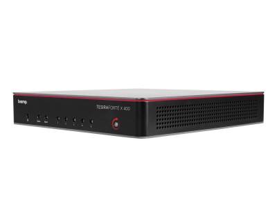 TesiraFORTE X 400 4ch Meeting Room DSP 4xPoE+ Ports AVB/Dante