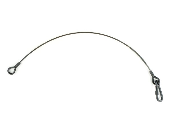 Doughty T45856 Safety Wire 4mm x 650 with Moving Light Hook 36kg Black - Main Image
