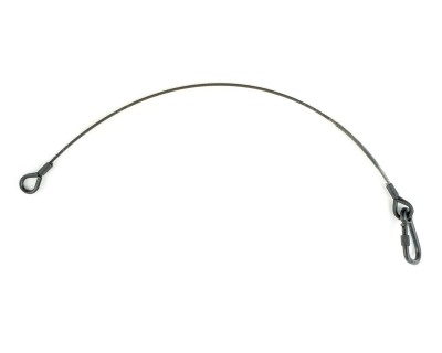 T45856 Safety Wire 4mm x 650 with Moving Light Hook 36kg Black