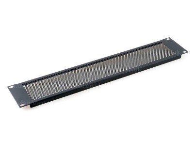 Ventilation Panel 2U (Perforated) for 19" Racks Black