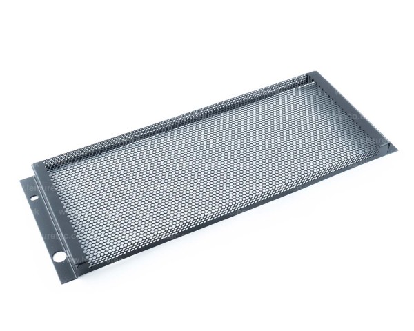 Leisuretec Security Panel 4U (Perforated) for 19 Racks Black - Main Image