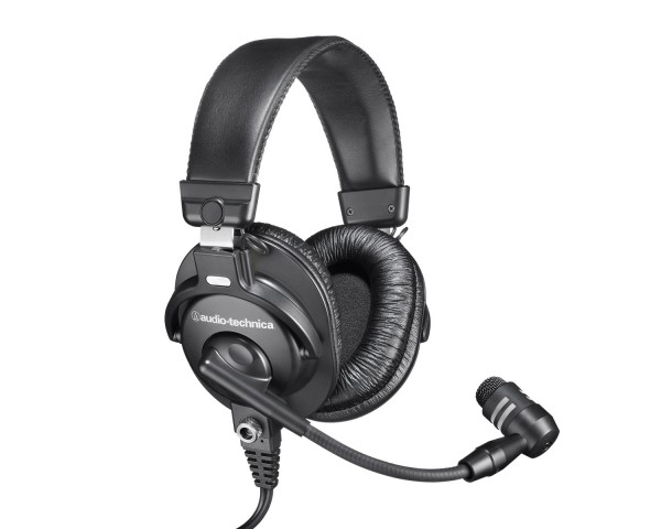 Audio Technica BPHS1 Broadcast Stereo Headset + Dynamic Boom Mic XLR/Jack - Main Image