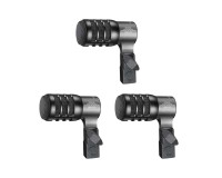 Audio Technica ATM230PK Hypercardioid Dynamic Instrument Microphone 3 PACK - Image 1