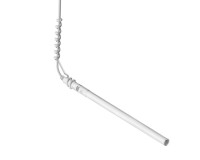 Audio Technica ES933WMLMIC MicroLine Condenser Hanging Mic TA3F Connector WHITE - Image 1