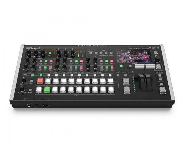 Roland Pro AV V-160HD Streaming Video Switcher with 40Ch Digital Audio Mixer - Main Image