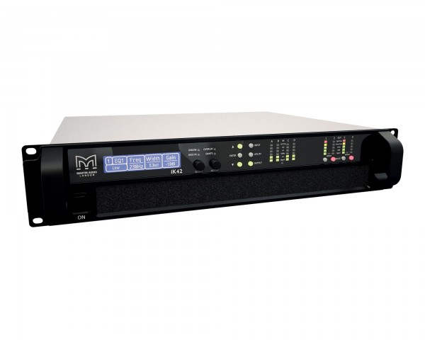 Martin Audio iKon iK42-DANTE 4 Channel Class D Amplifier 4x3000W @ 4Ω 2U  - Main Image