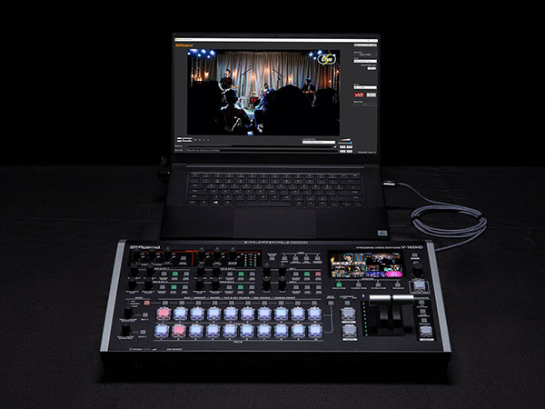 Equipped with the same plug-and-play connection technology as webcams, the V-160HD allows users to stream events at 30/60 FPS in Full HD and reach a worldwide audience
