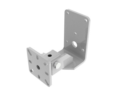 WME60-W Back Mount Tilting Wall Bracket Type 60 126-146mm White