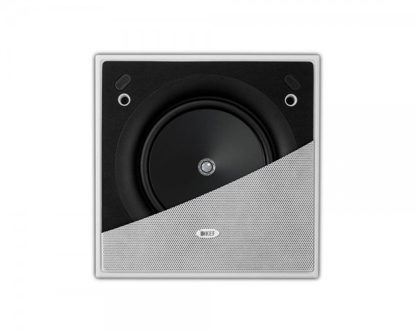 KEF Ci160.2CS 6.5 2-Way Uni-Q Flush Square Ceiling Speaker IP64 Wht - Main Image