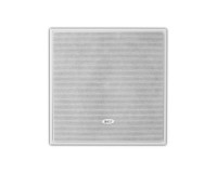 KEF Ci160.2CS 6.5 2-Way Uni-Q Flush Square Ceiling Speaker IP64 Wht - Image 2