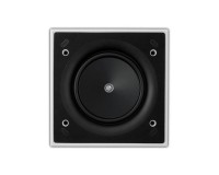 KEF Ci160.2CS 6.5 2-Way Uni-Q Flush Square Ceiling Speaker IP64 Wht - Image 3