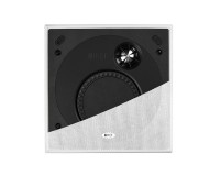 KEF CI160TS 4.5 2-Way Uni-Q Flush Square Ceiling Speaker IP64 Wht - Image 1