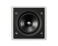 KEF Ci160QS 6.5 2-Way Uni-Q Flush Square Ceiling Speaker IP64 Wht - Image 2