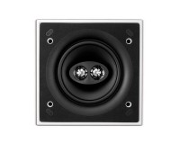 KEF CI160CSDS 6.5 Dual-Coil Flush Square Ceiling Speaker IP64 Wht - Image 2