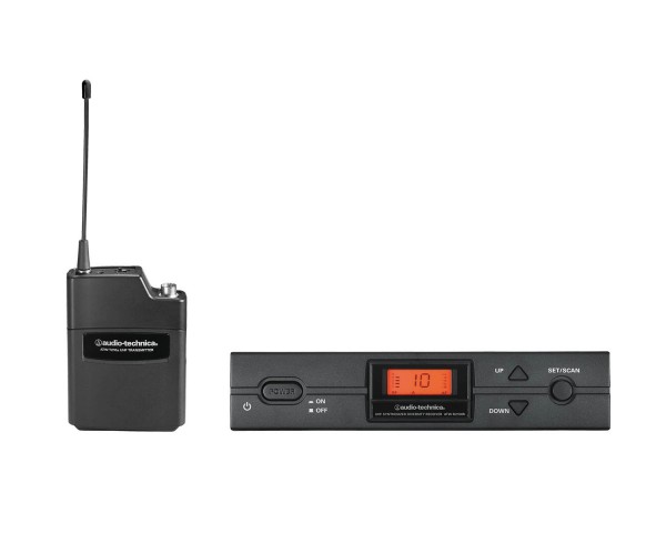 Audio Technica ATW-2110B (U) UniPak Bodypack System Excluding Mic CH38 - Main Image
