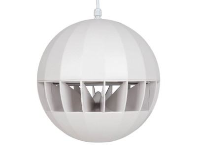 BS8 8" Pendant Ball Speaker with 5m Cable 20W 100V White