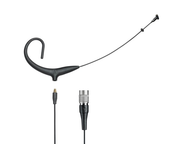 Audio Technica BP894xcW Submin Cardioid Earworn Mic Long Boom cW Plug BLACK - Main Image