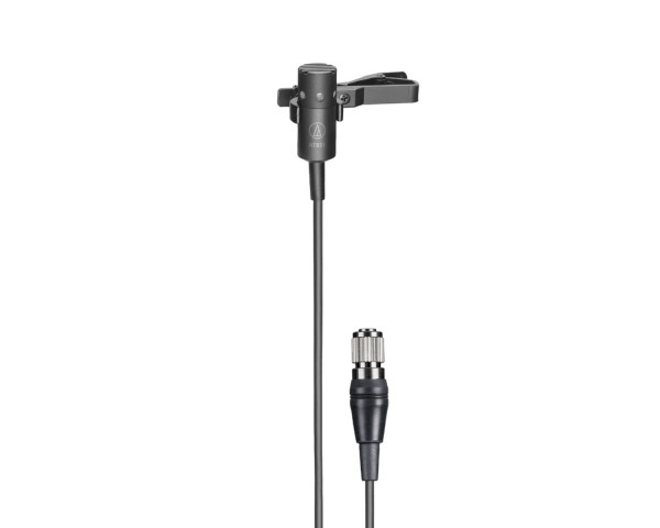 Audio Technica AT831cH Miniature Cardioid Lavalier Mic with cH-style Plug BLACK - Main Image