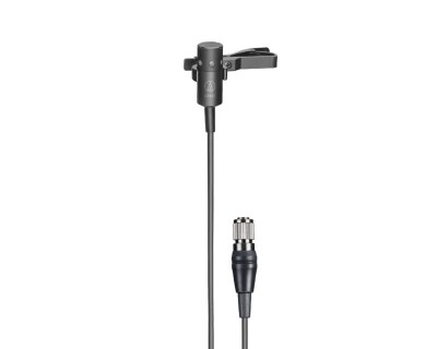 AT831cH Miniature Cardioid Lavalier Mic with cH-style Plug BLACK