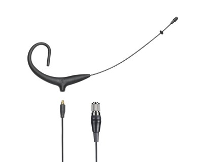 BP892xcH Submin Omni Earworn Mic Long Boom cH Plug BLACK