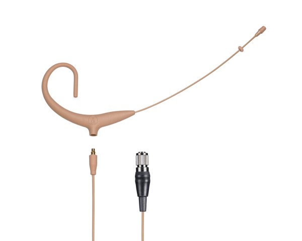 Audio Technica BP892xcH-TH Submin Omni Earworn Mic Short Boom cH Plug BEIGE - Main Image