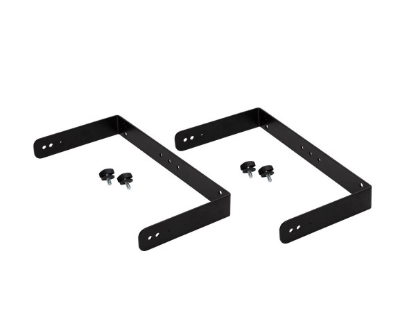 RCF H-BR 2X COMPACT M 12 BLACK Horizontal Bracket for M12 / C32 PAIR - Main Image