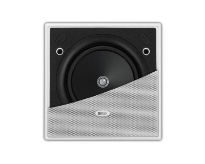 Ci130.2CS 5.25" 2-Way Uni-Q Flush Square Ceiling Speaker IP64 Wht