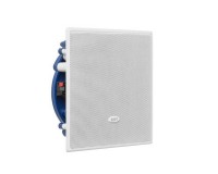 KEF Ci130.2CS 5.25 2-Way Uni-Q Flush Square Ceiling Speaker IP64 Wht - Image 4