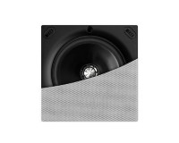 KEF Ci130QSfl 5.25 2-Way Uni-Q Flush Square Ceiling Speaker Wht - Image 1
