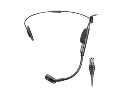 ATM73cH Headworn Cardioid Mic with cH-style Plug BLACK