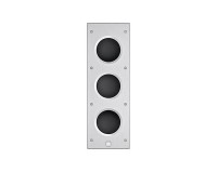 KEF Ci3160RLb-THX 3x6.5 Built-in Home Theatre Column Subwoofer - Image 1