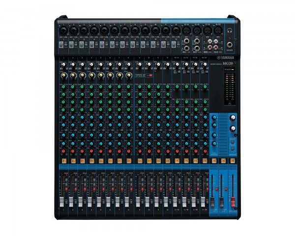 Yamaha MG20 20-Channel Mixing Console 16 Mic / 20 Line with Faders - Main Image