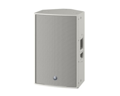DZR12W 2-Way Bi-Amped Powered Speaker 12" LF+ 2" HF White