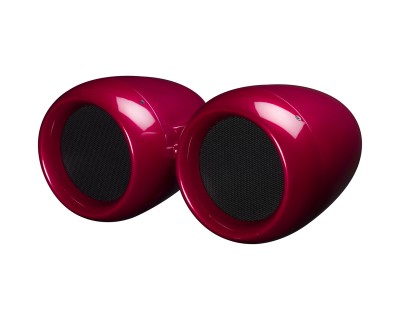 Airten V3 2x10" Sculpted Surface Mount Speaker 500W Red