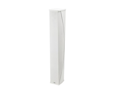 ID84-I 8x4" LF / 8x1" HF Install Column Speaker Passive White