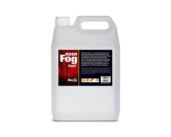 Martin Professional Rush Fog Fluid - SINGLE 5 Litre Bottle  - Main Image