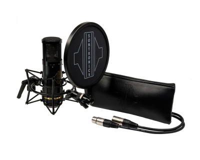 STC-2 Pack Large-Diaphragm Cardioid Condenser Microphone Black