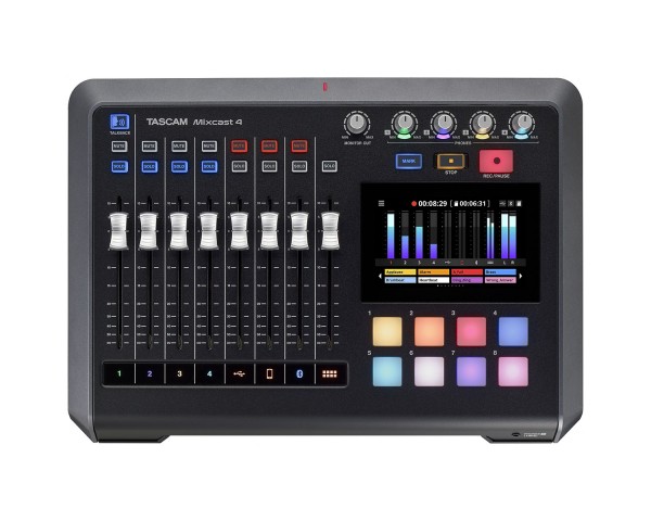TASCAM Mixcast 4 Podcast Recording Console with Recorder/USB Interface - Main Image