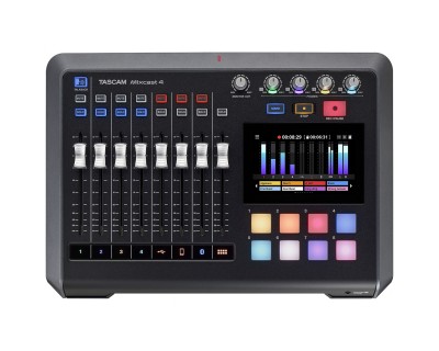 Mixcast 4 Podcast Recording Console with Recorder/USB Interface