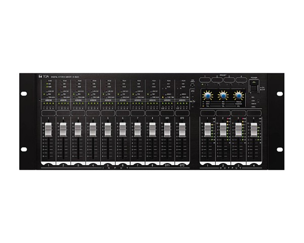 TOA M-864D Digital Stereo Mixer 4U Rack Mountable - Main Image