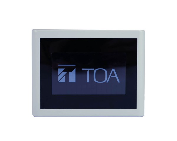 TOA M-800RCT-EB Touchscreen Remote Audio Control Panel for M-8080D - Main Image