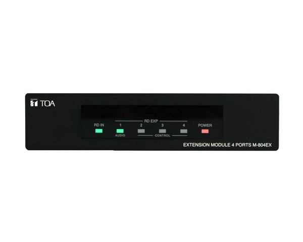 TOA M-804EX-EB 4-Port Extension Module for M-8080D - Main Image